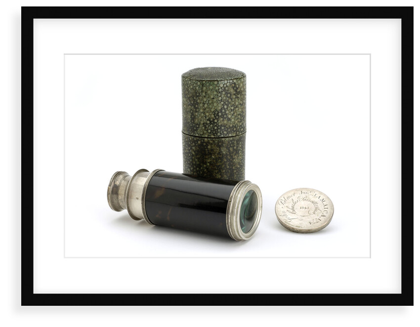 Pocket telescope with case by Nairne & Blunt