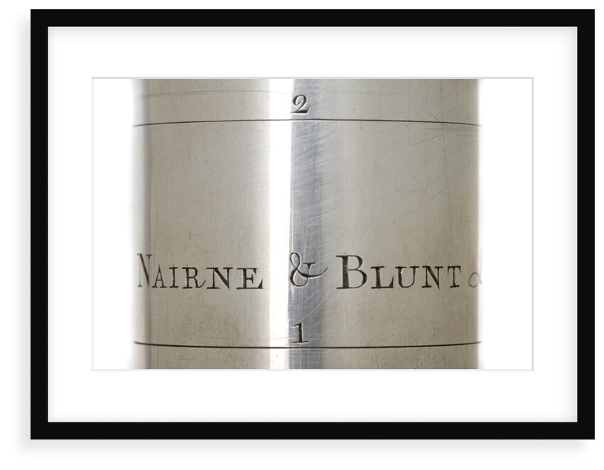 Pocket telescope - draw tube inscription by Nairne & Blunt