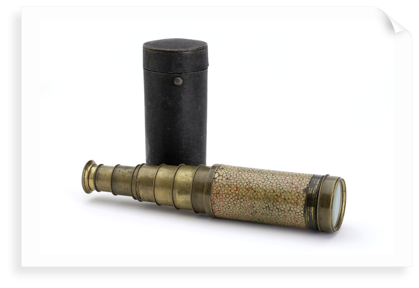 Adams's New Patent Portable Telescope - with case by Adams