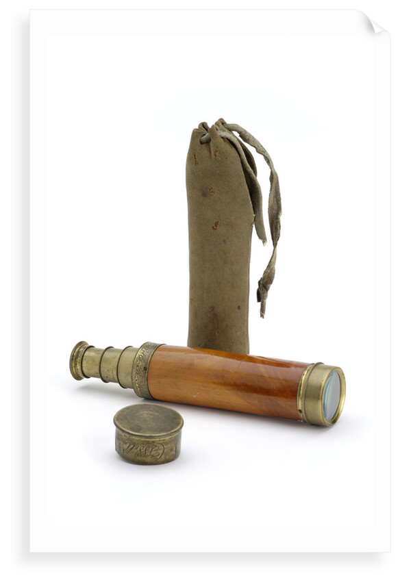 Pocket telescope with case by Godfrey Lyons