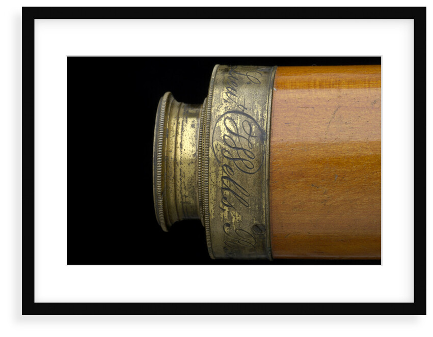 Pocket telescope - collar inscription by Godfrey Lyons