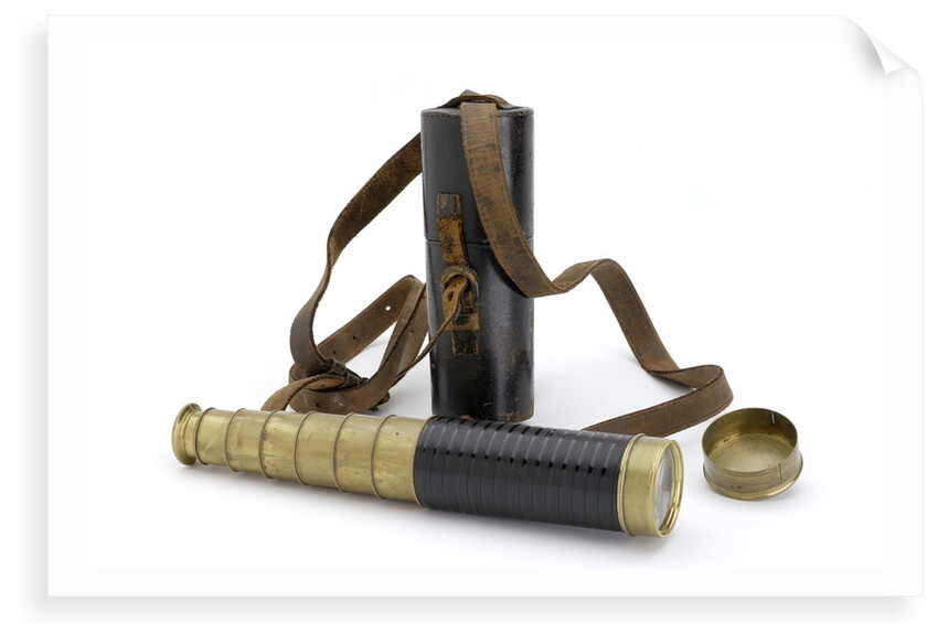 Pocket telescope with case by William & Frederick Newton