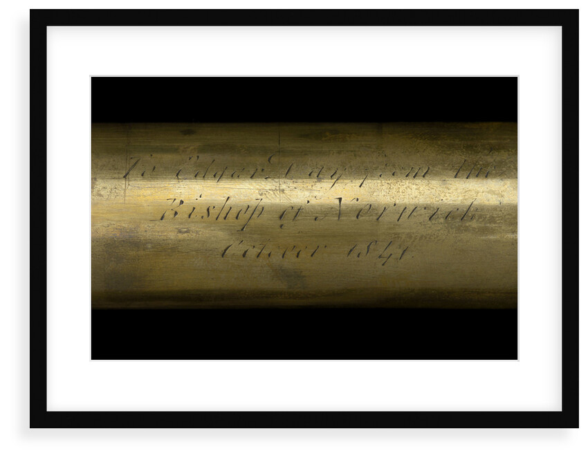 Pocket telescope - draw tube inscription by George Rossi