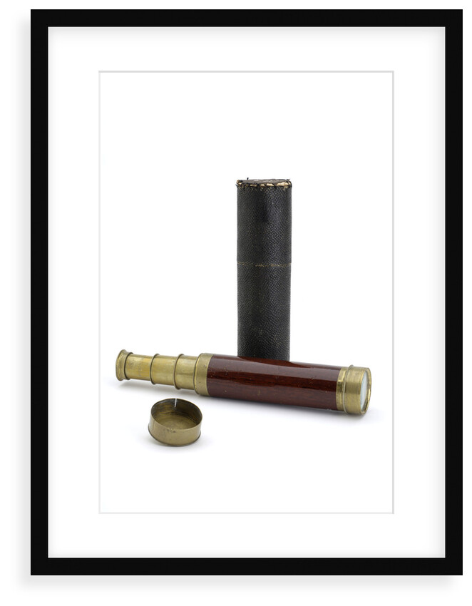Pocket telescope with case by Gilbert & Co.