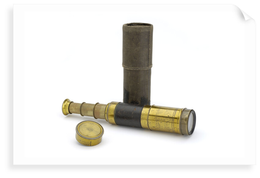 Pocket telescope with case by unknown