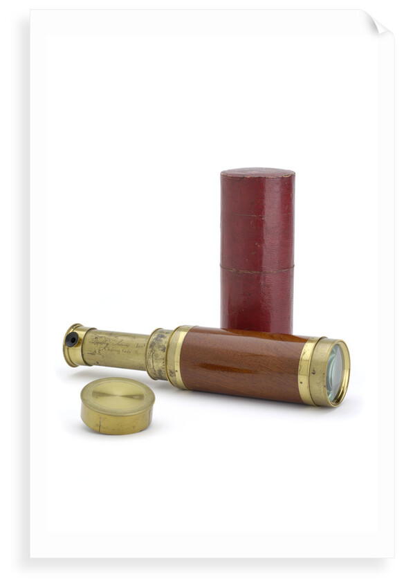 Prismatic telescope with case by Dudley Adams