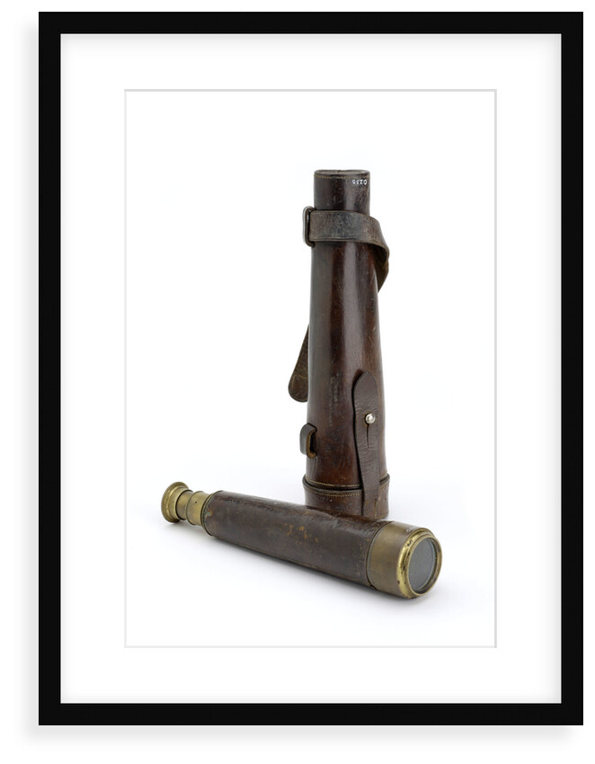 Pocket telescope with case by unknown