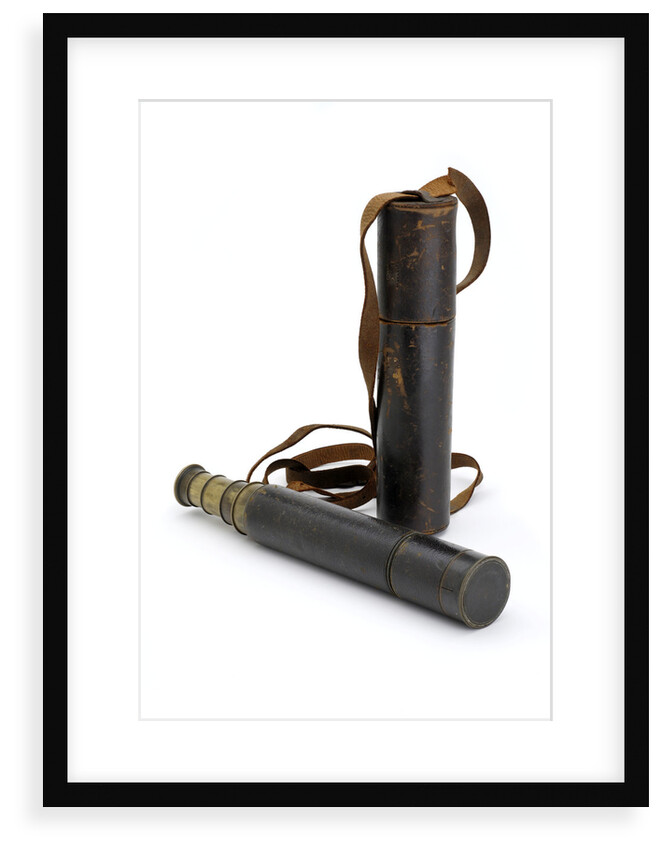 Portable telescope with case by Edward G. Wood