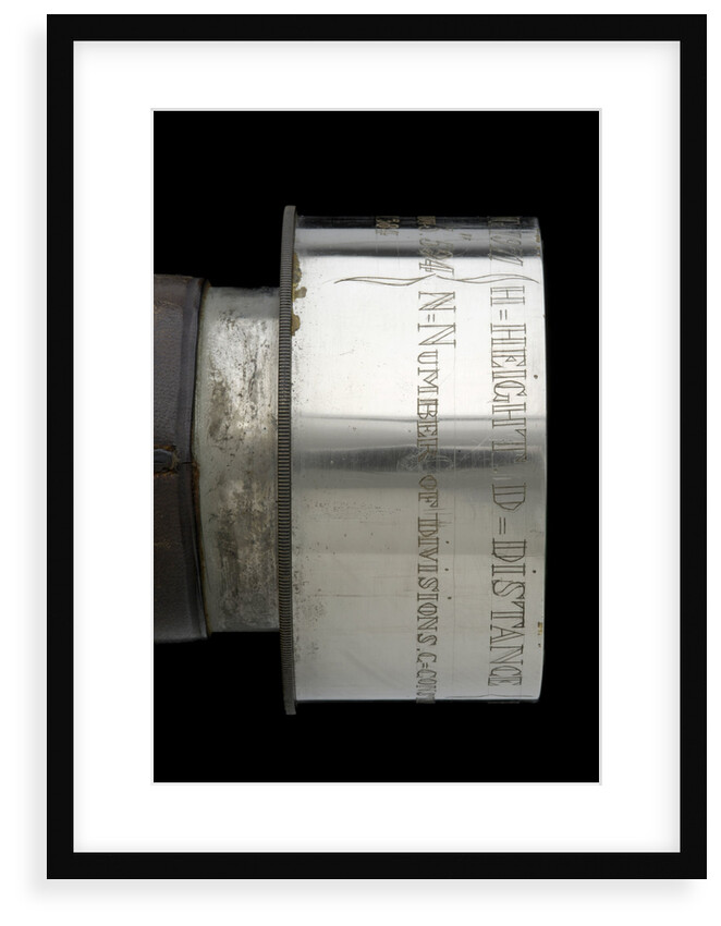 Rangefinder- inscription by Edward Kahler