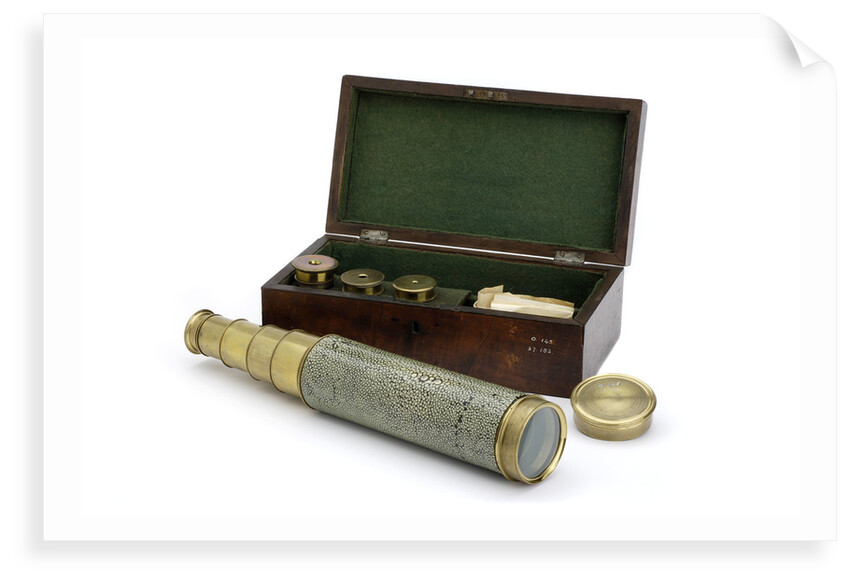Adams's New Patent Portable Telescope - with case by Adams