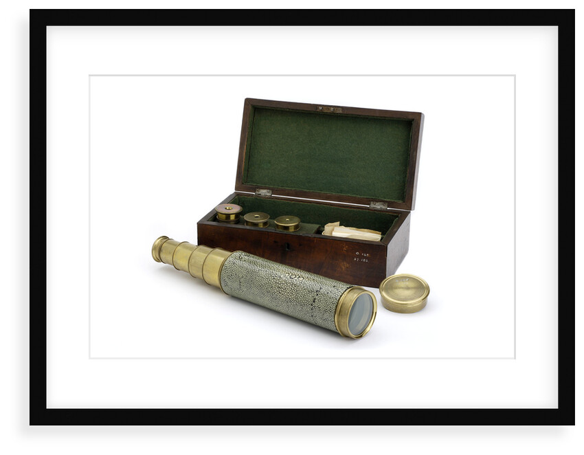 Adams's New Patent Portable Telescope - with case by Adams