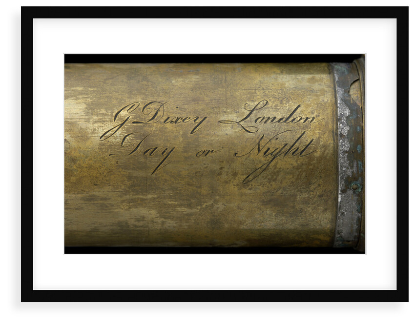 Day or night telescope- draw tube inscription by G. Dixey
