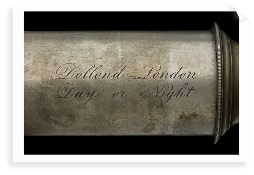 Day or night telescope draw tube- inscription by Dollond