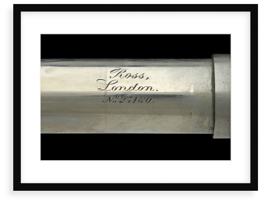 Officer of the Watch telescope- draw tube inscription by Ross