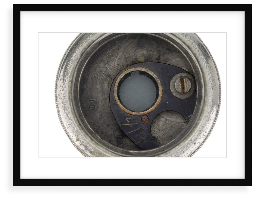 Officer of the Watch telescope- inscription by Voigtlander & Sohn