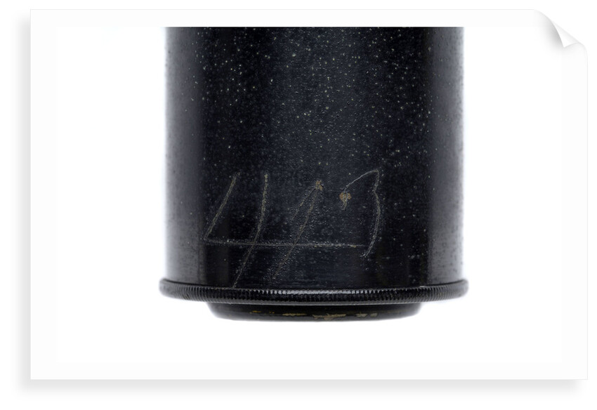 Officer of the Watch telescope- inscription by Voigtlander & Sohn