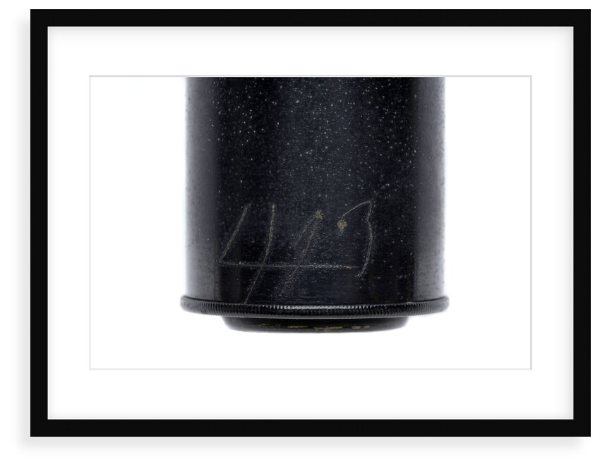 Officer of the Watch telescope- inscription by Voigtlander & Sohn
