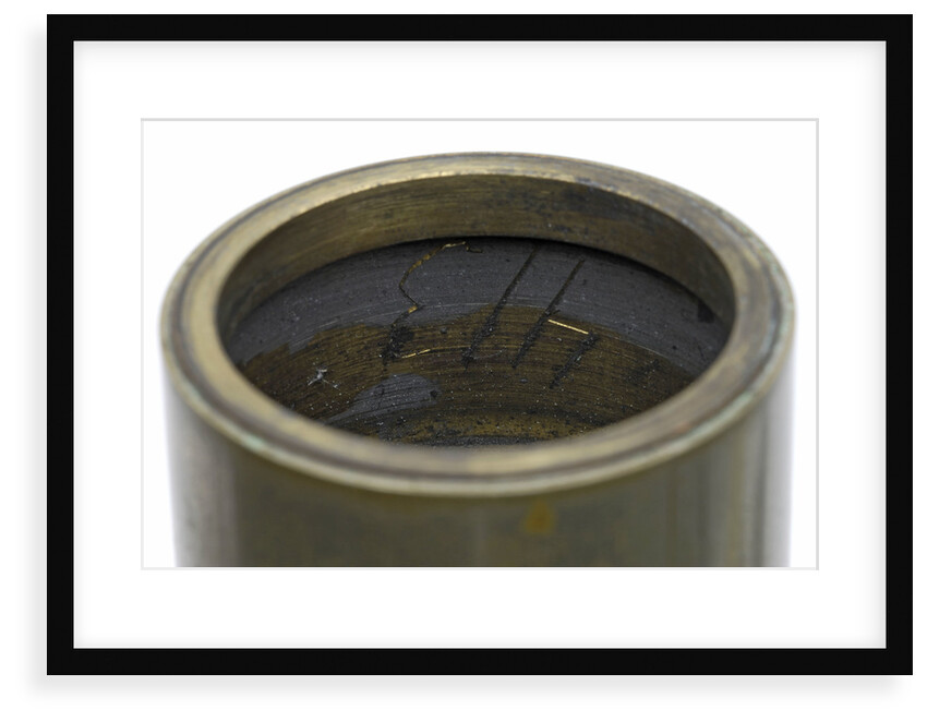 Officer of the Watch telescope- inscription by Voigtlander & Sohn