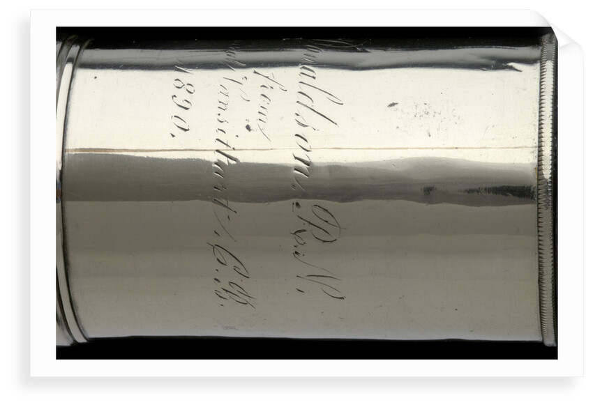 Officer of the Watch telescopic- sun shade inscription by unknown