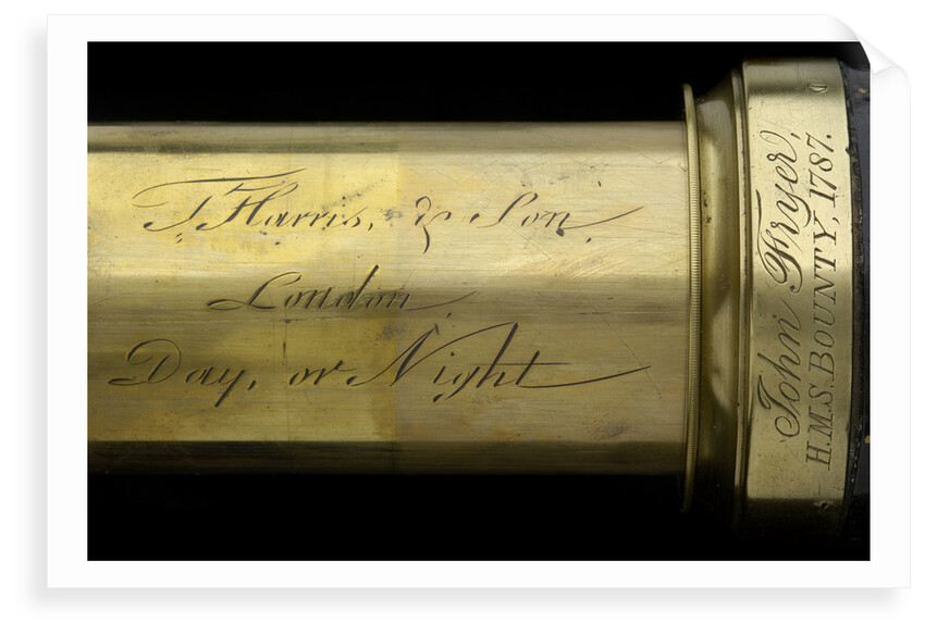 Day or night telescope- draw tube inscription by Thomas Harris & Son