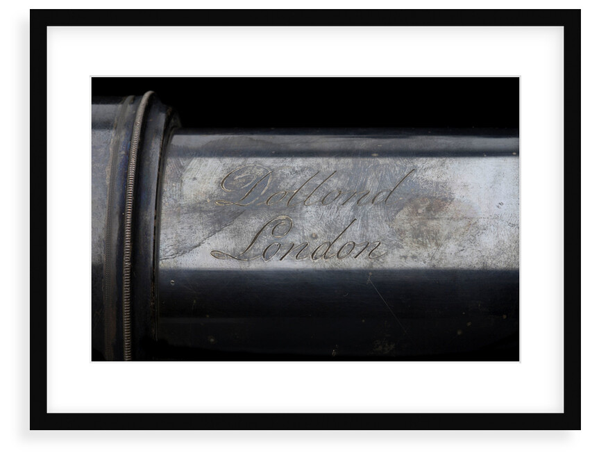 Night telescope - inscription by Dollond