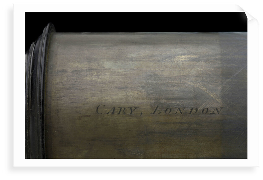 Night telescope - inscription by Cary