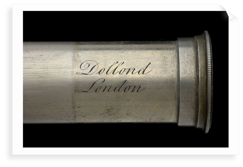 Naval telescope - inscription by Dollond