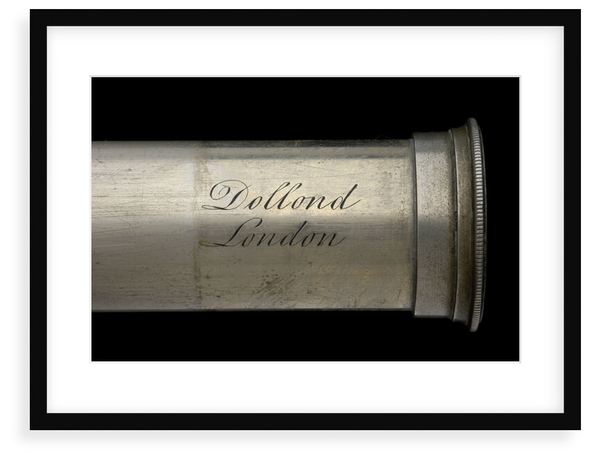 Naval telescope - inscription by Dollond