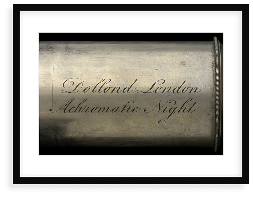 Night telescope - inscription by Dollond