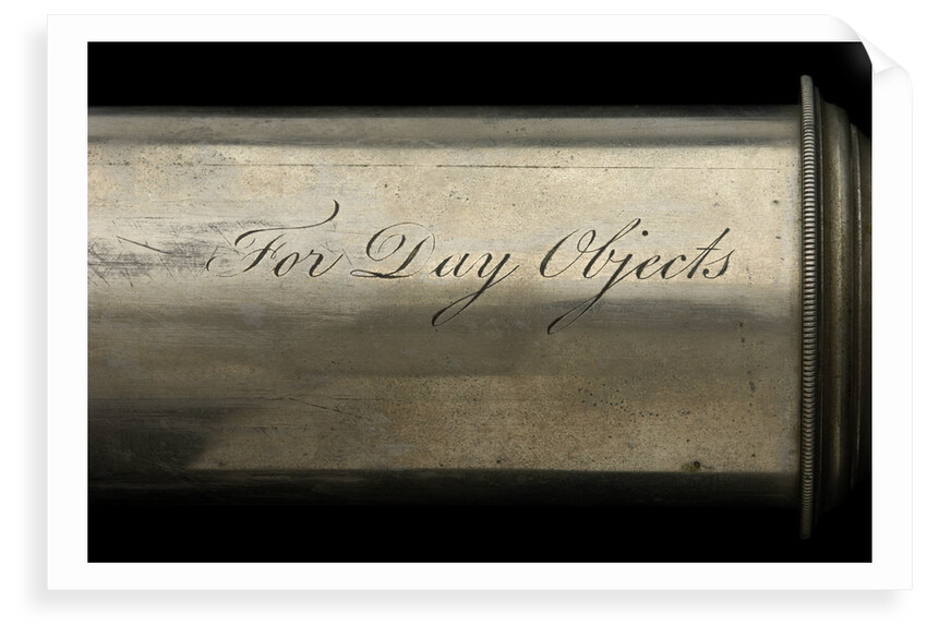 Day telescope - inscription by Dollond