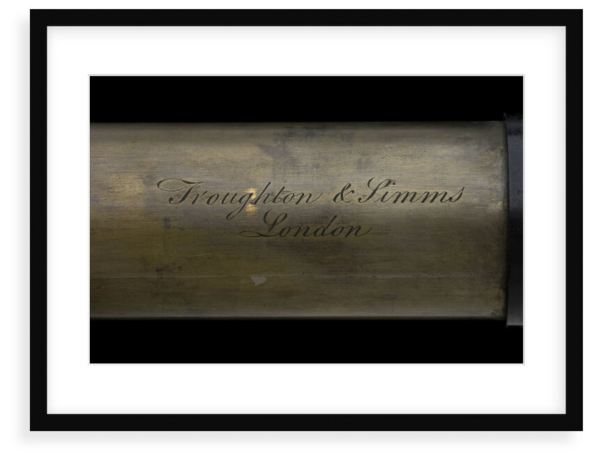 Naval telescope - inscription by Troughton & Simms