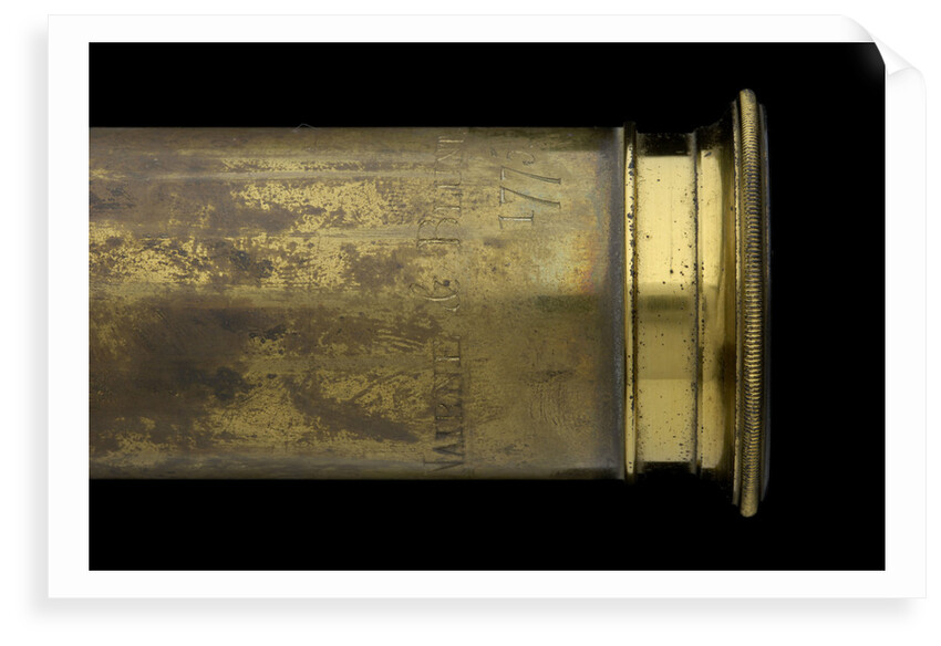 Naval telescope  - inscription by Nairne & Blunt