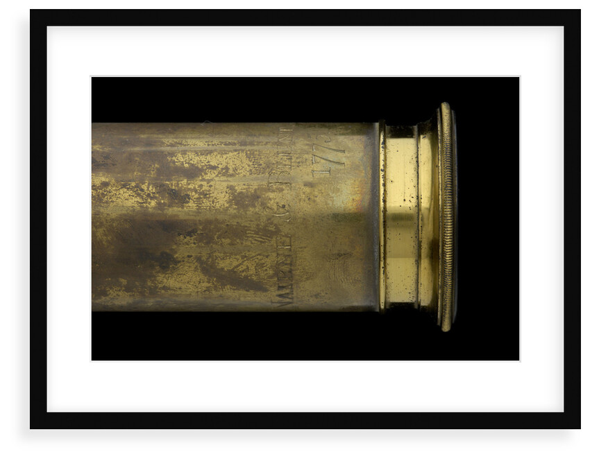 Naval telescope  - inscription by Nairne & Blunt