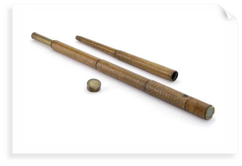 Walking stick telescope by William Harris & Co.