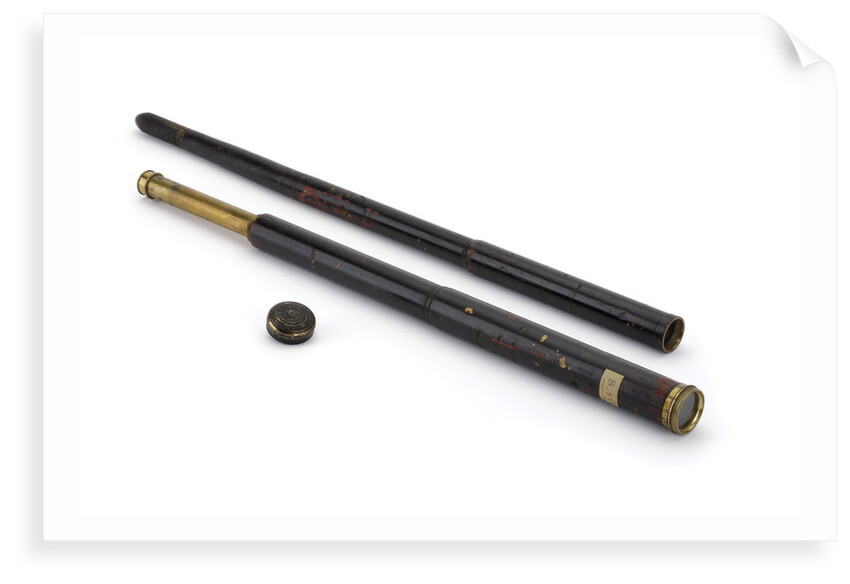 Walking stick telescope by unknown