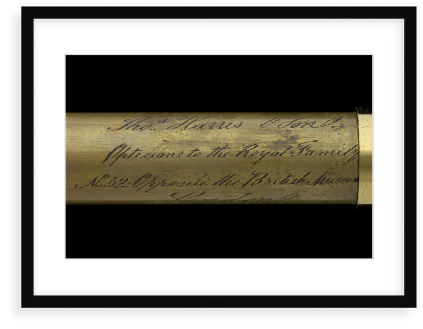 Walking stick telescope - inscription by Thomas Harris & Son
