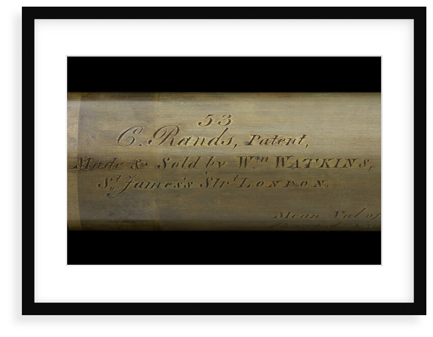 Rangefinder - inscription by William Watkins