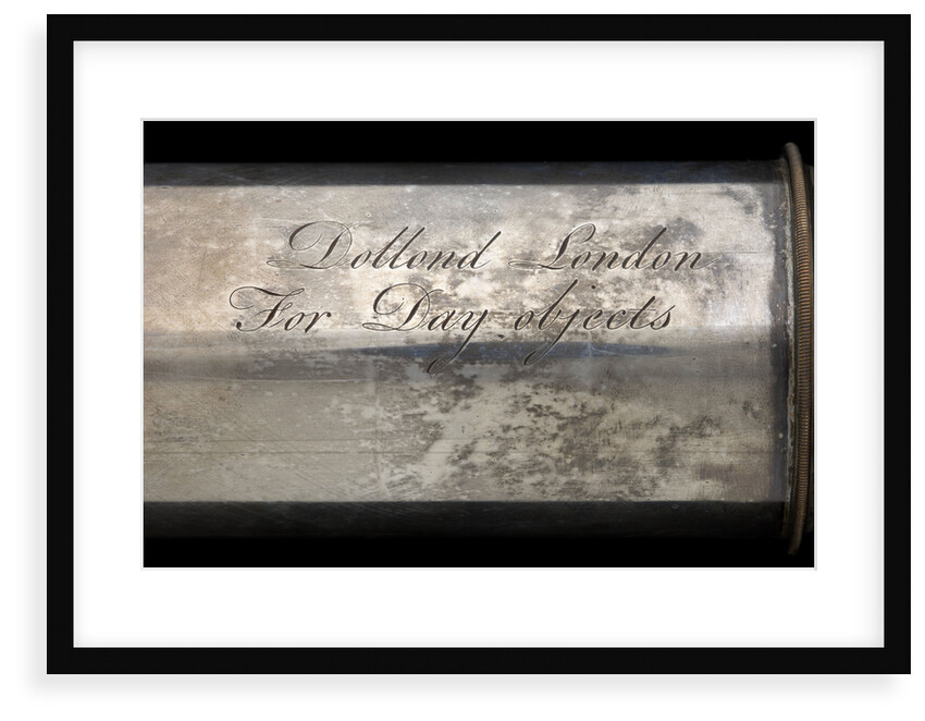 Day or night telescope - inscription by Dollond