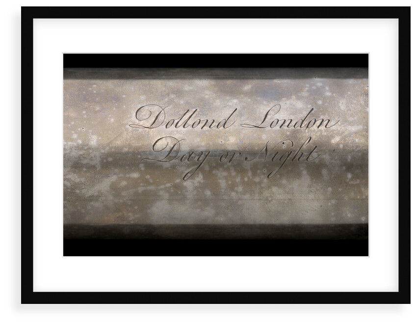 Day or night telescope - inscription by Dollond