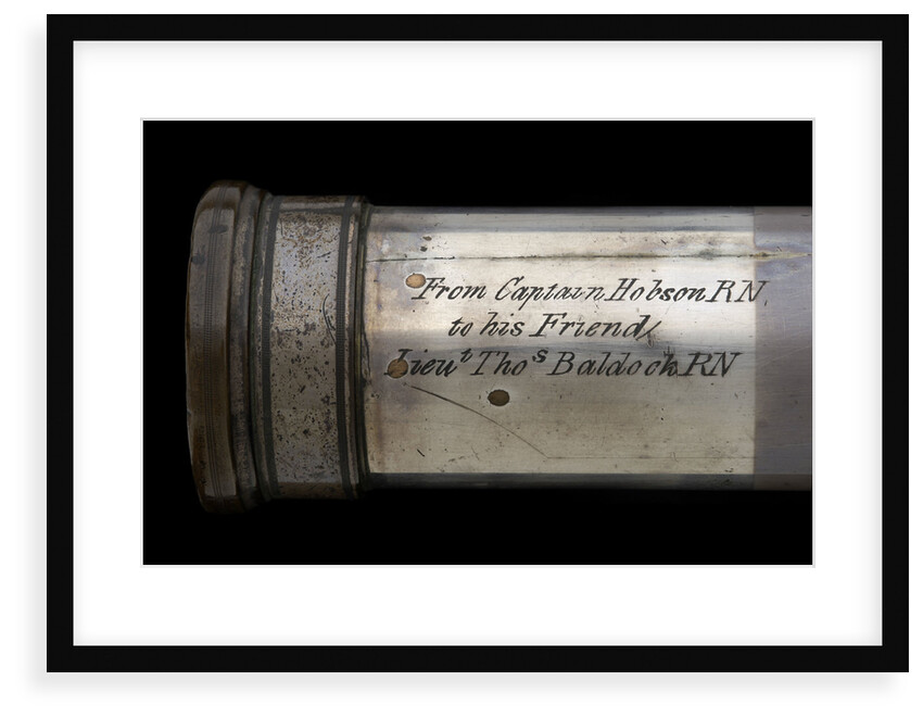 Naval telescope- draw tube inscription by Thomas Harris & Son