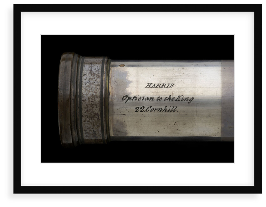 Naval telescope- draw tube inscription by Thomas Harris & Son