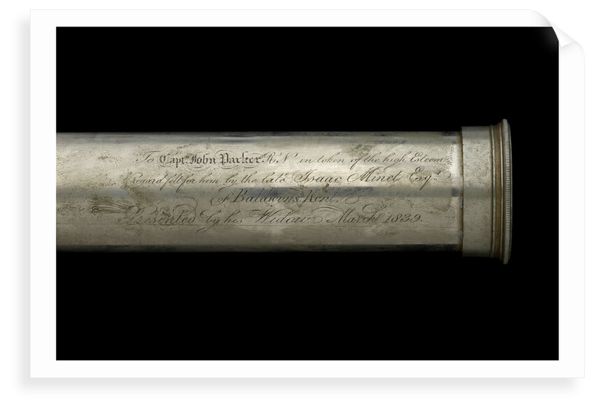 Naval telescope- draw tube inscription by Dollond