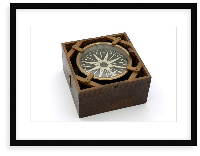 Mariner's compass by George Adams, around 1776 by George Adams