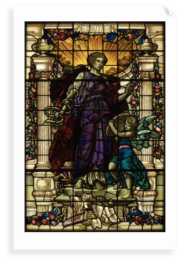 Baltic Exchange Glass, The Virtue Windows, Truth by John Dudley Forsyth