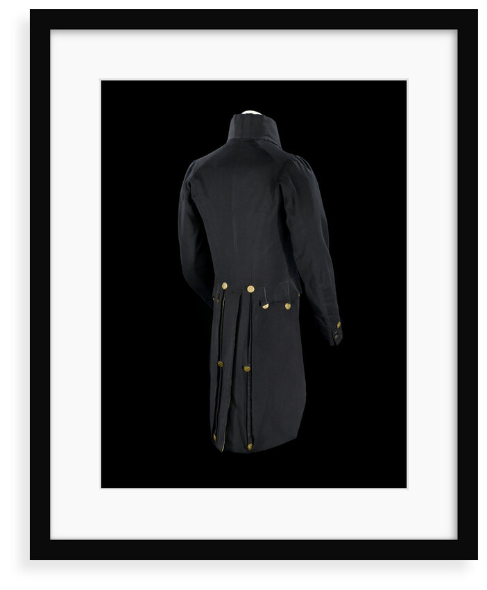 Surgeon Full dress coat, back  - Royal Naval uniform: pattern 1825-1832 by unknown