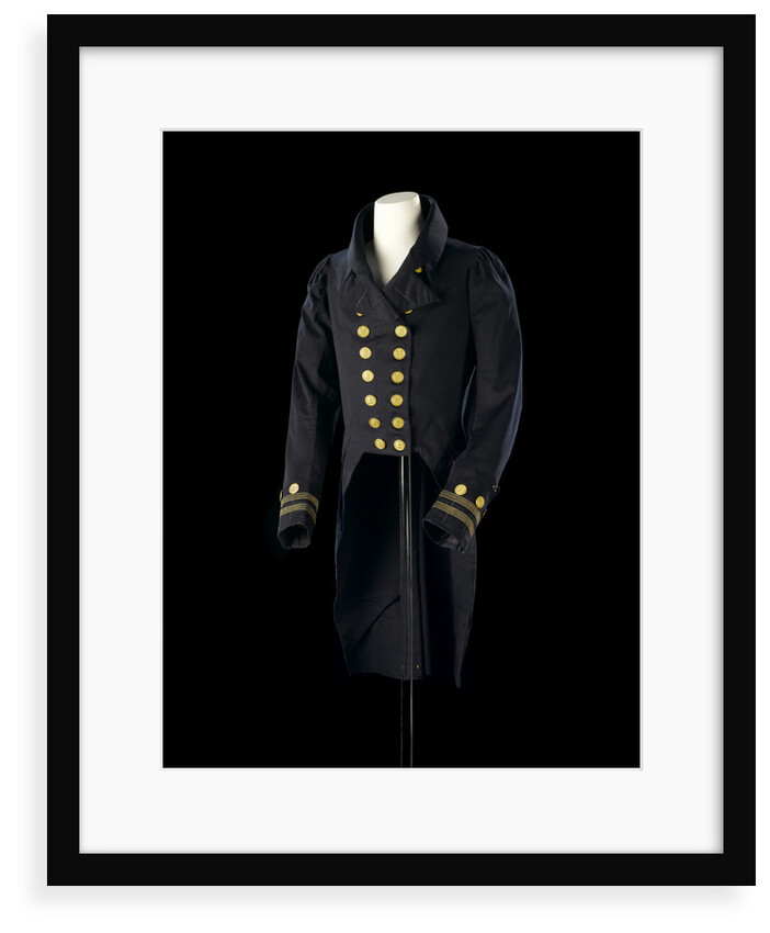Undress coat, Royal Naval uniform: pattern 1825-1827 by R. Norton