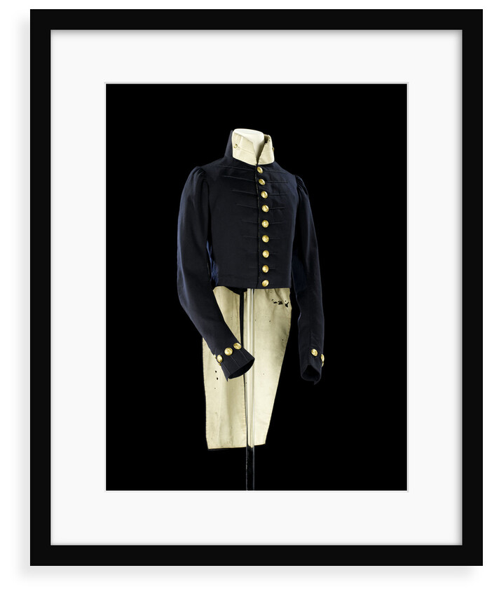 Tailcoat, Royal Naval uniform: pattern 1827-1843 by Hammond Turner & Sons
