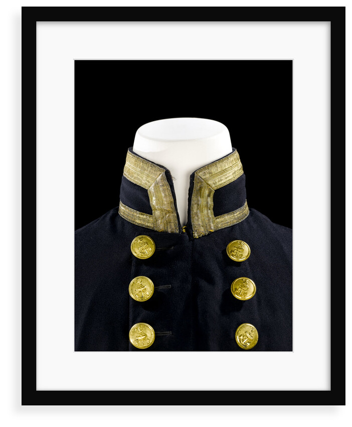 Full dress coat - collar, Indian Naval uniform: pattern 1828 by Jennens