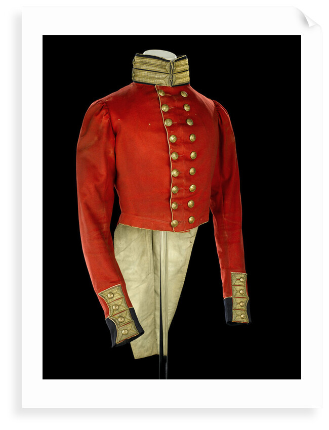 Coatee, Royal Marines uniform: pattern 1830 by unknown