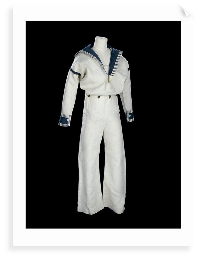 Sailor suit, Royal Naval uniform: pattern 1846 by unknown
